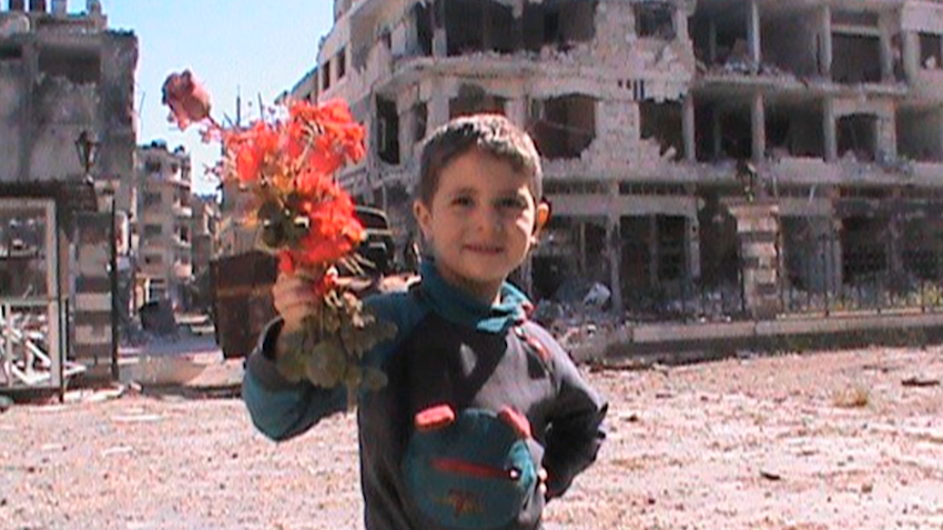 Silvered Water, Syria Self-Portrait