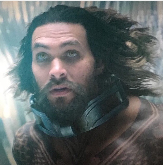 Aquaman'de Jason Momoa.